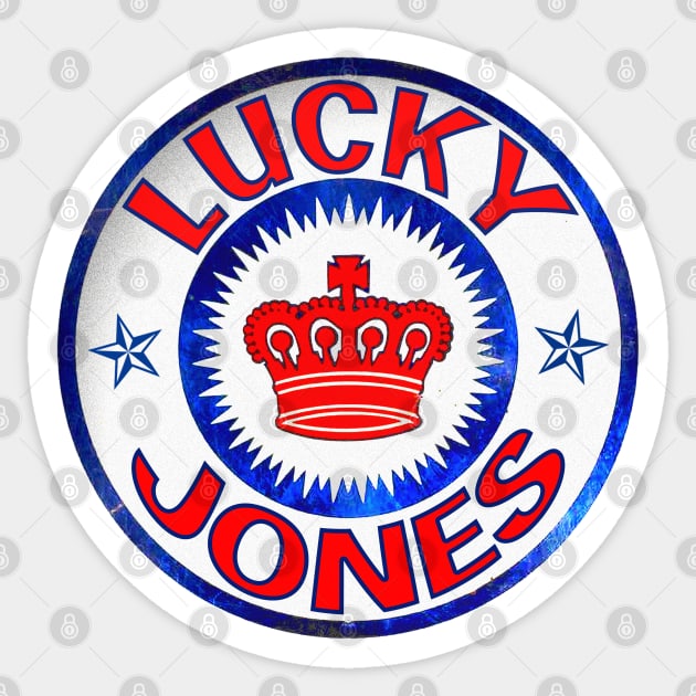 Lucky Jones Crown Sticker by ShredBeard